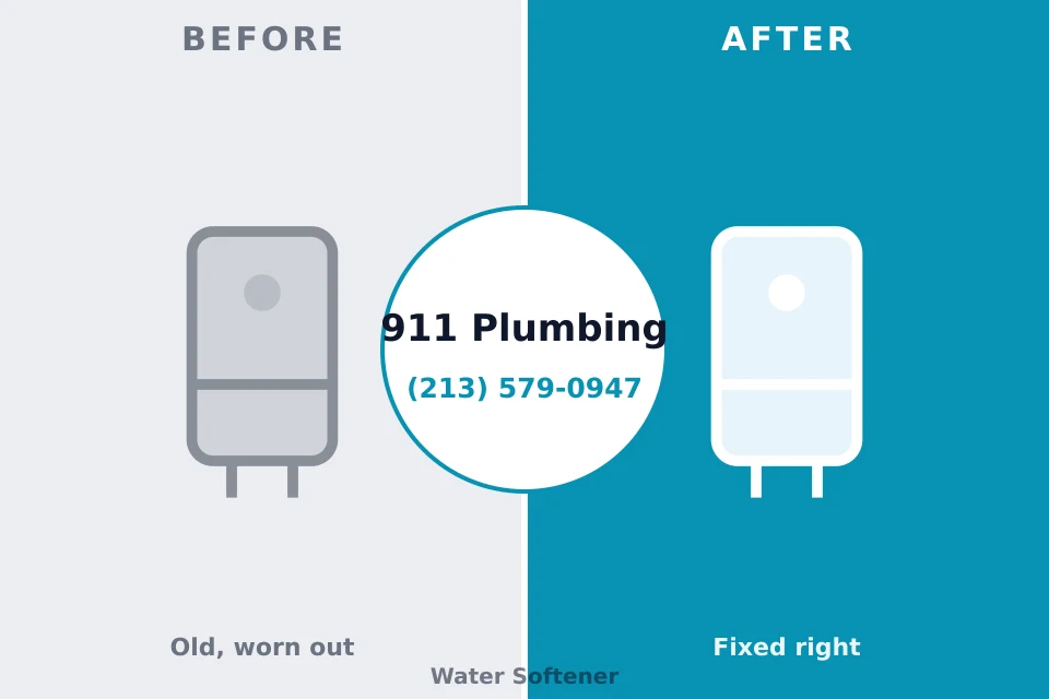 Before and after: plumbing repair Kenilworth, NJ